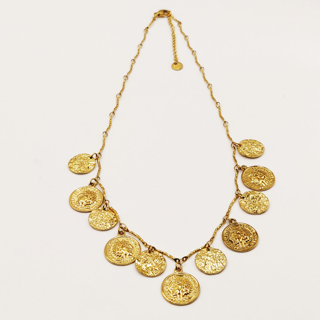Collier Mi-Rigide Multi Pendentifs Louise Franc Luxe