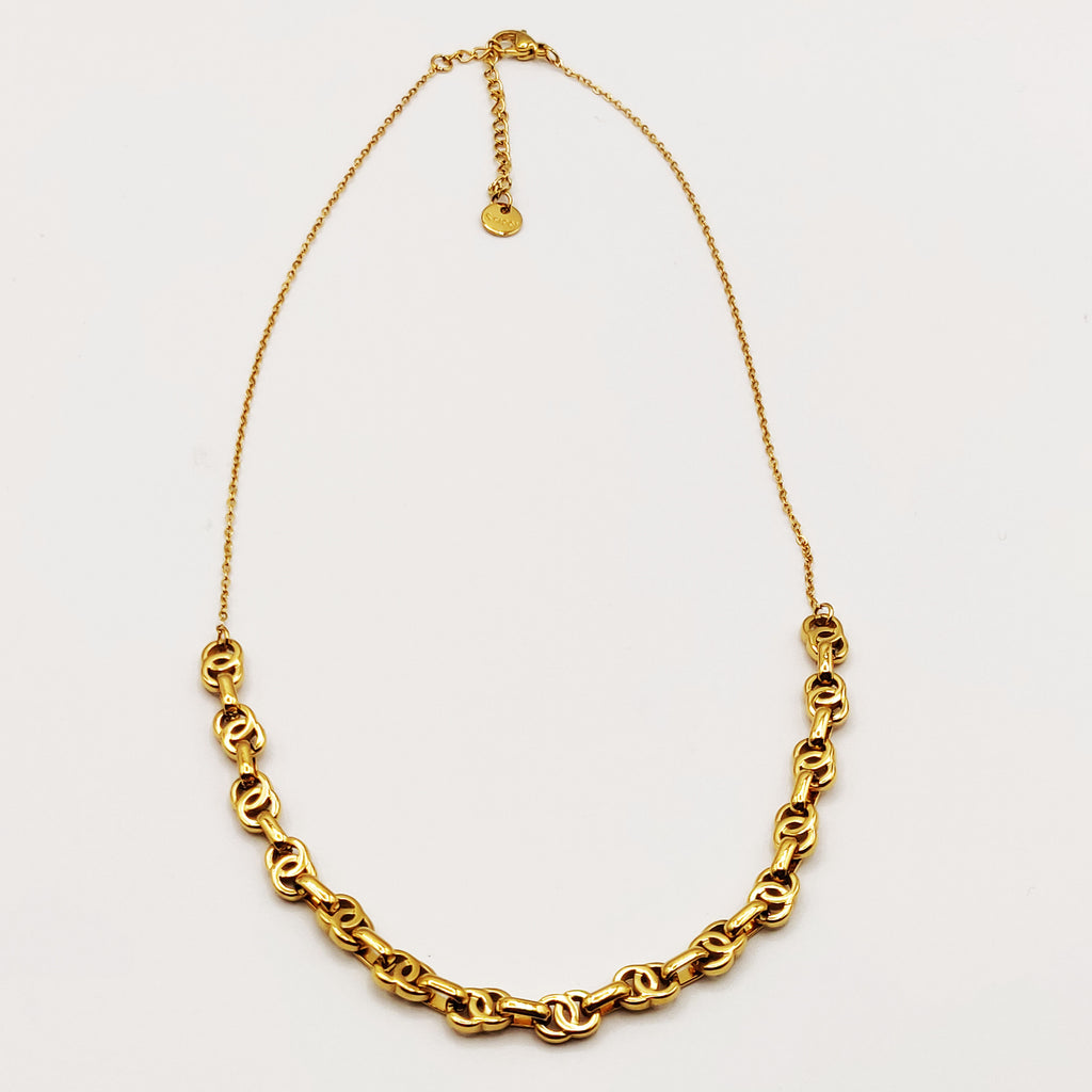 Collier Multi Double C Luxe Reliés