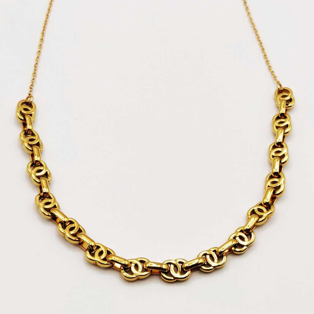Collier Multi Double C Luxe Reliés