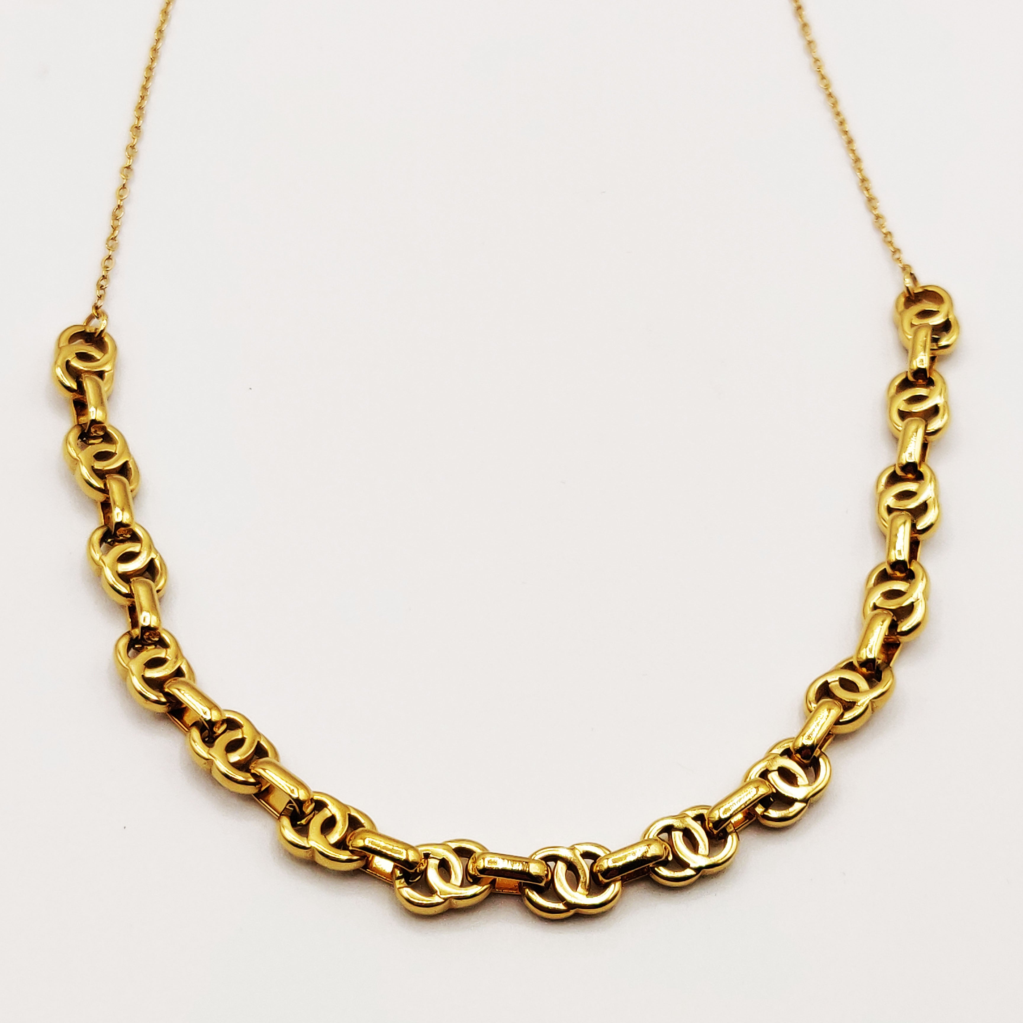Collier Multi Double C Luxe Reliés