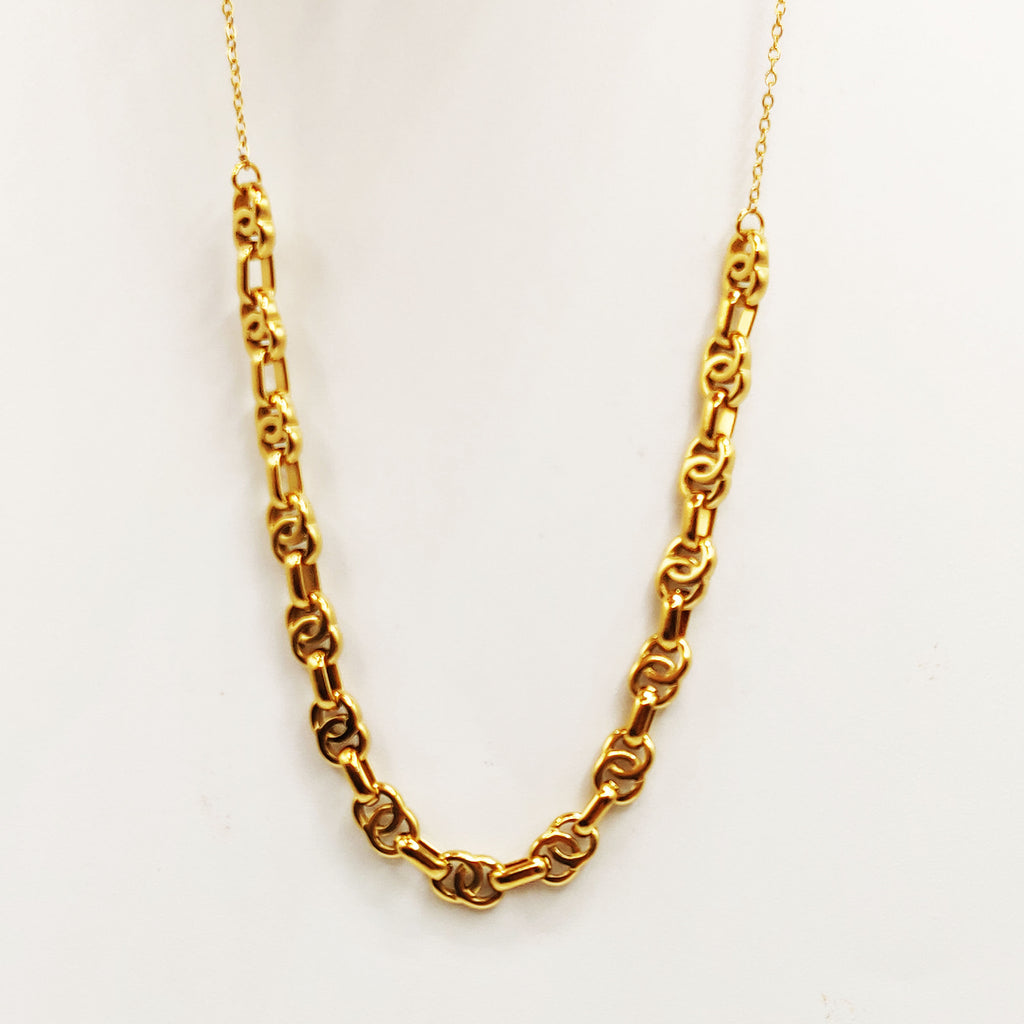 Collier Multi Double C Luxe Reliés