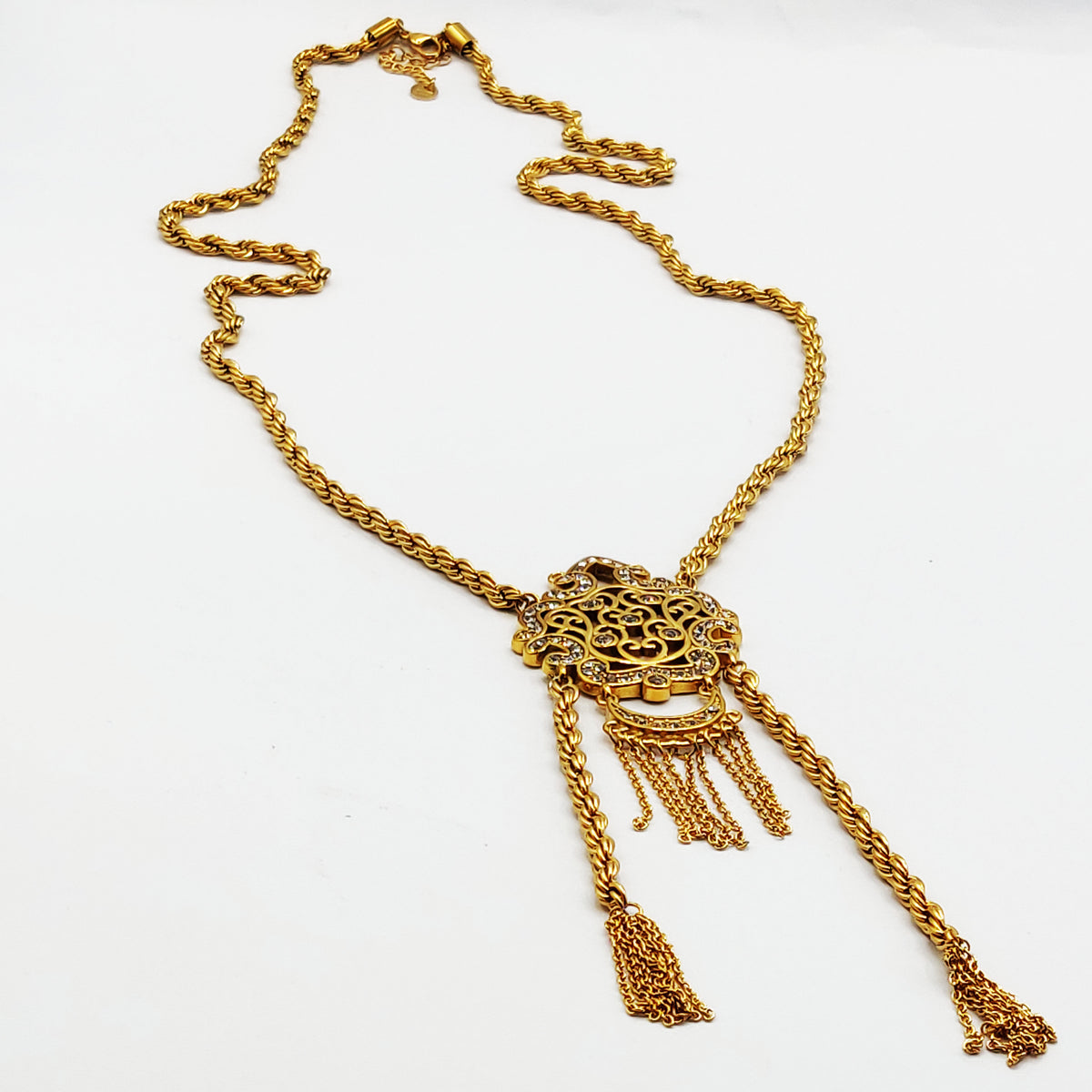 Collier / Sautoir Torsade Cravache Luxe