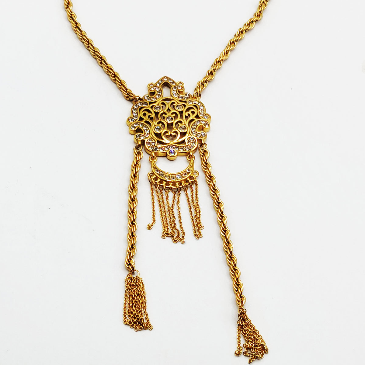 Collier / Sautoir Torsade Cravache Luxe