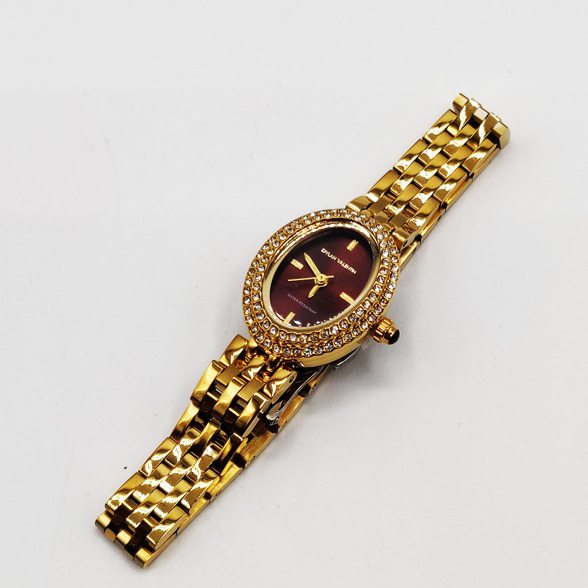 Montre Dylan Valentin DV115125 Fond Bordeaux