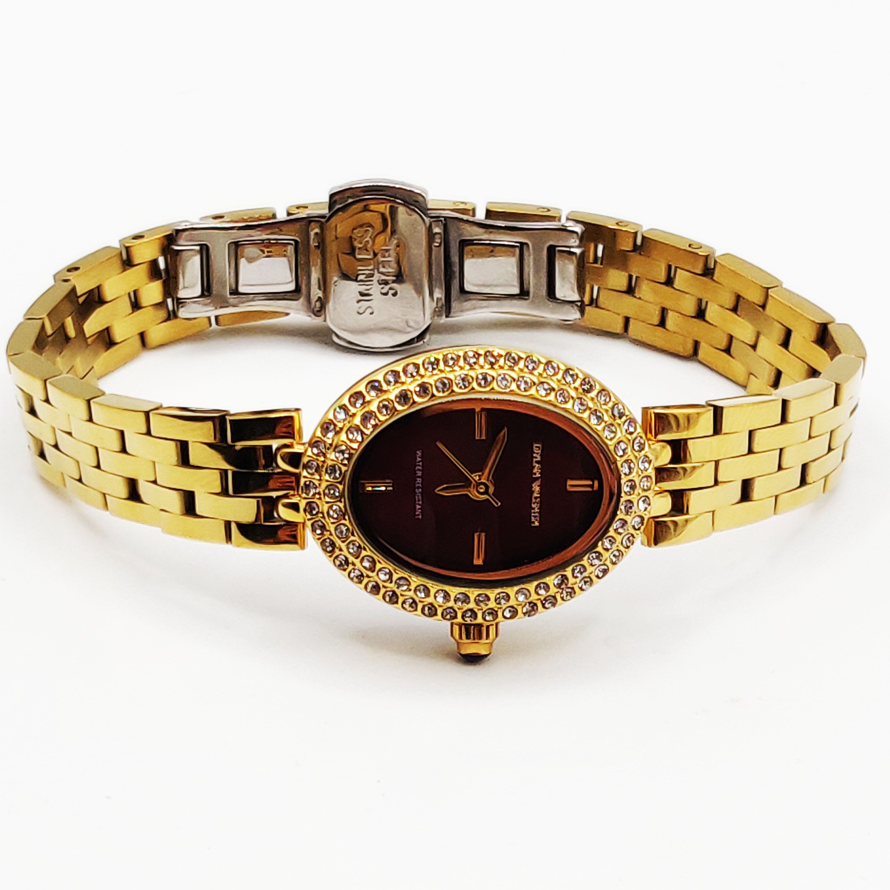 Montre Dylan Valentin DV115125 Fond Bordeaux