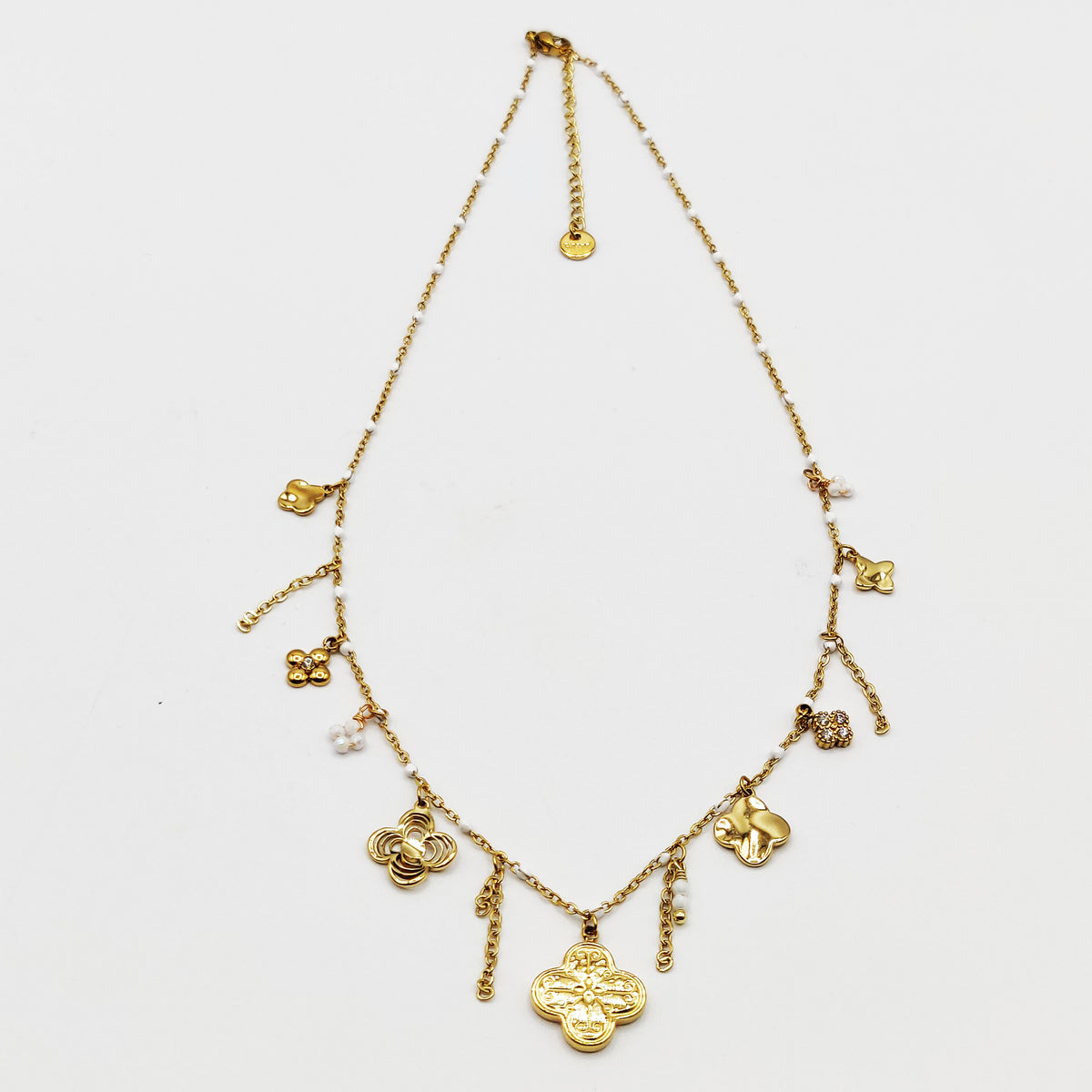Collier Multi Trèfles Multi Formes Luxe