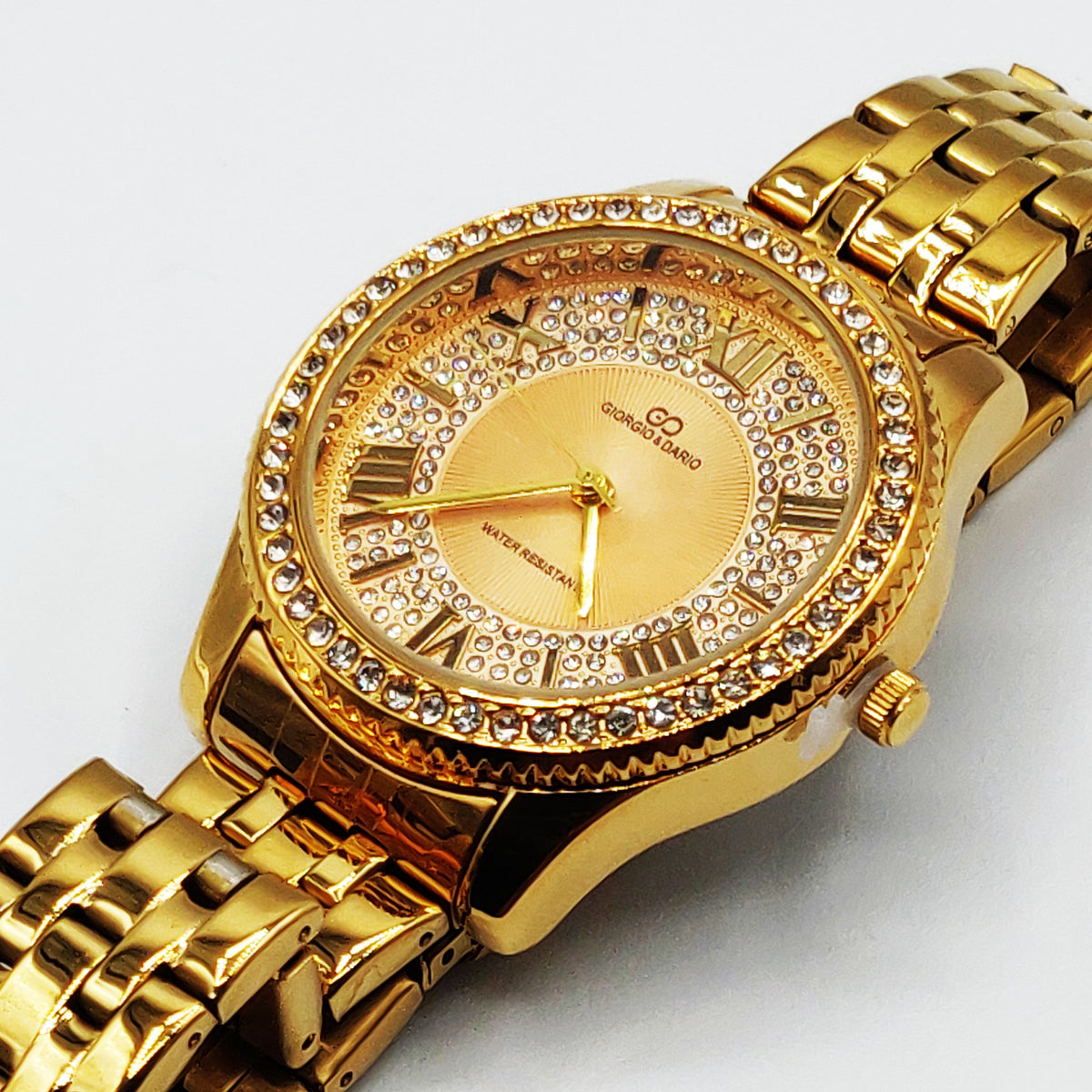 Montre Giorgio & Dario EU6498 Fond Doré Bracelet Doré