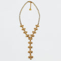 Collier Multi Fleurs 4 Gouttes Cristaux Luxe