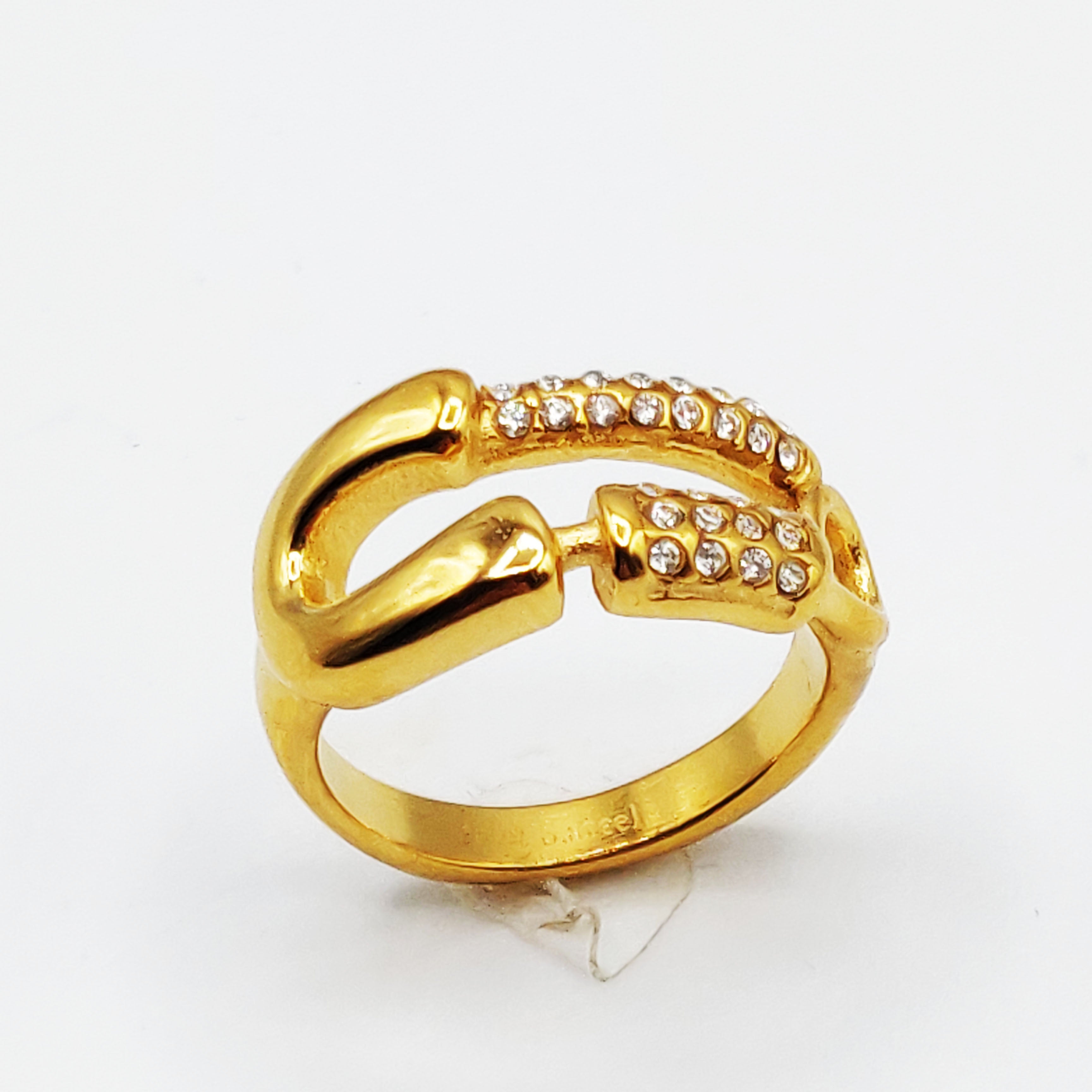 Bague Épingle Stylish Cristaux Luxe
