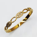 Bracelet Rigide Multi Yeux Fashion Cristaux Luxe