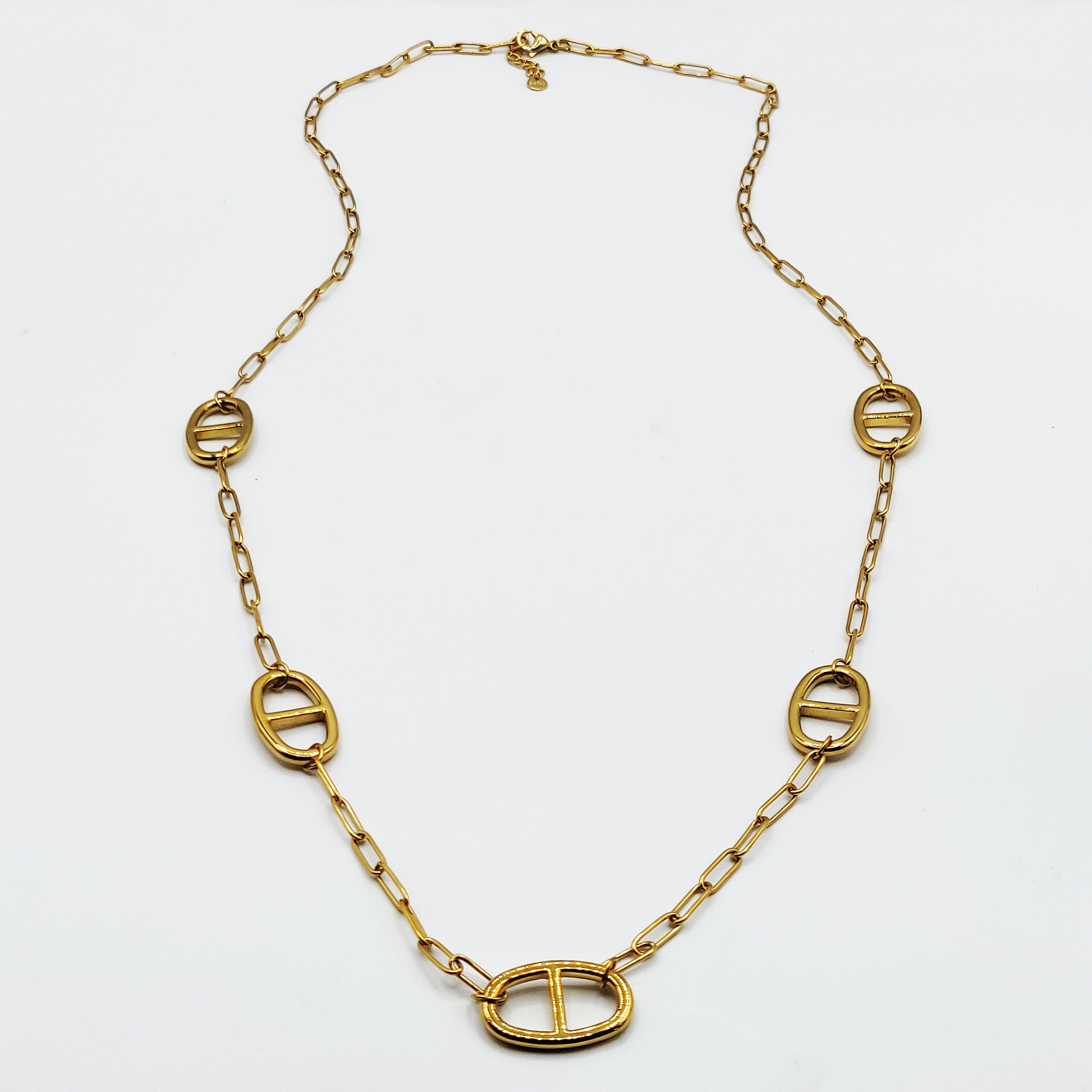 Collier / Sautoir Chaîne Multi Grands H Luxe