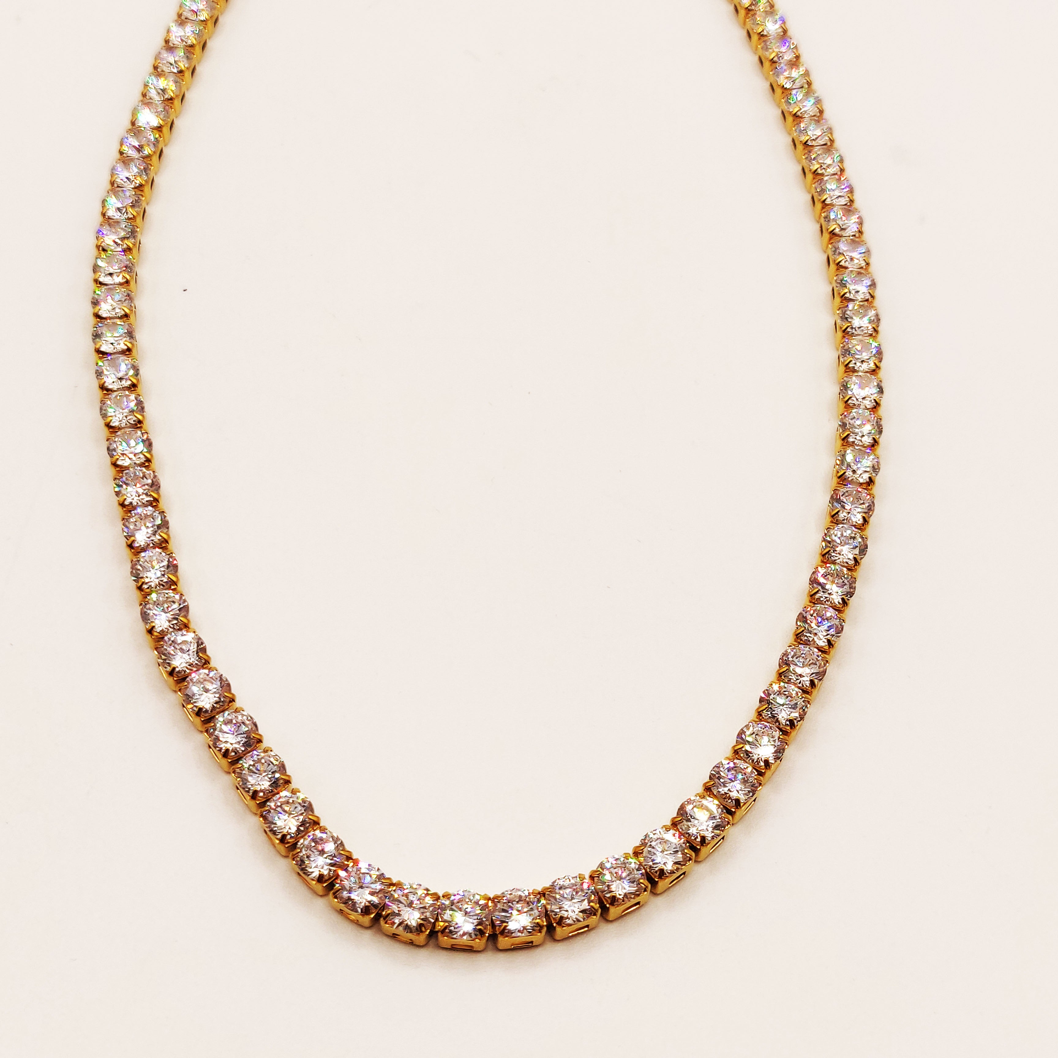 Collier Multi Cristaux Luxe Premium