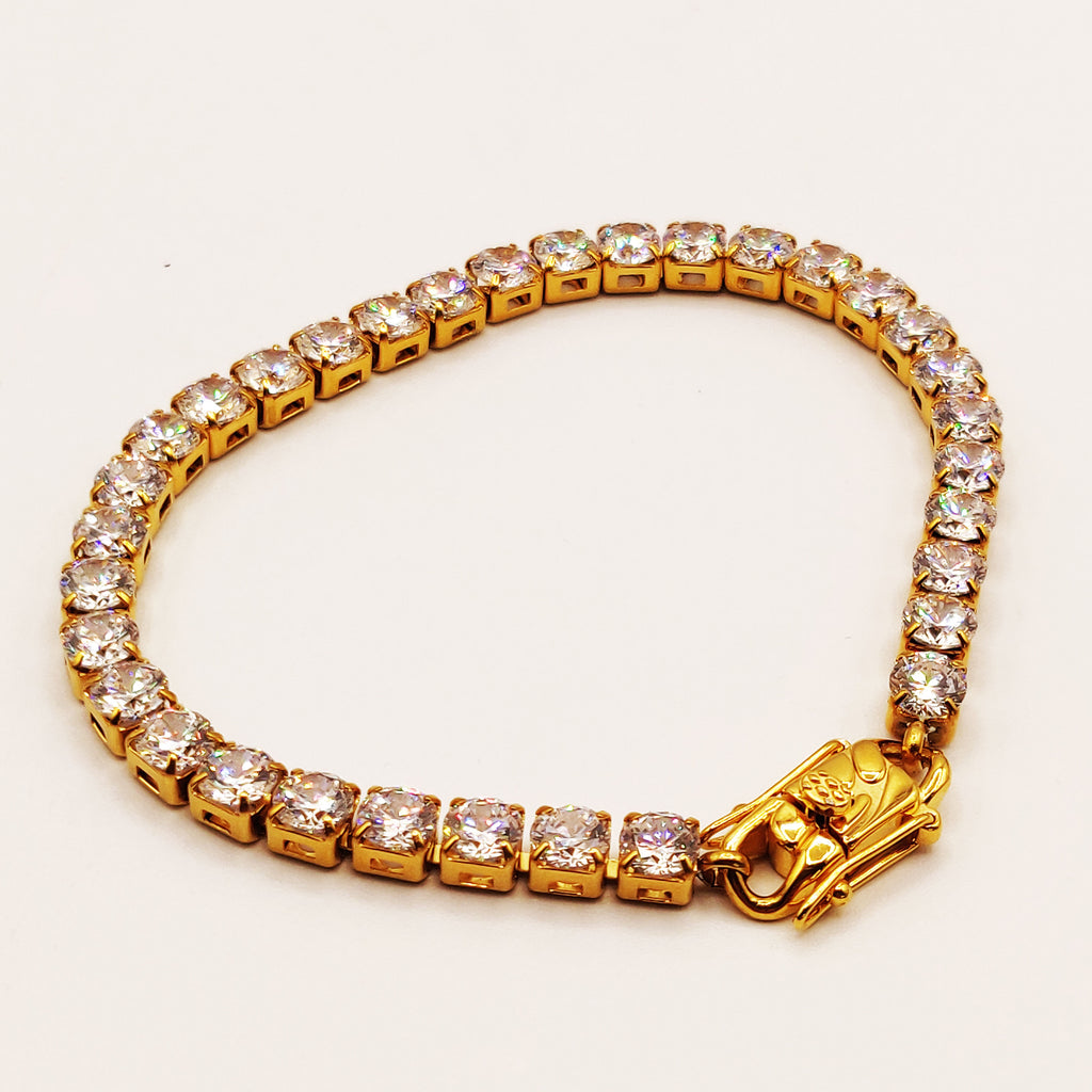 Bracelet Multi Cristaux Luxe Premium