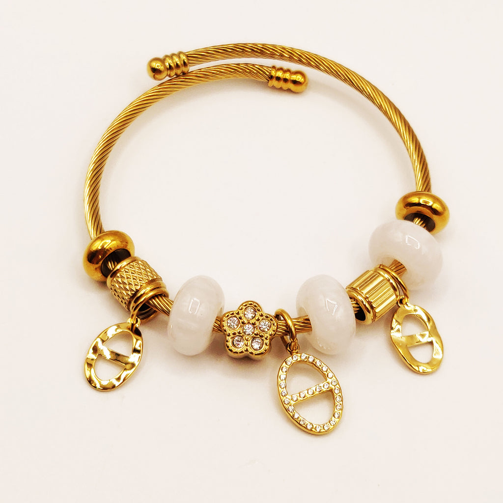 Bracelet Rigide Charmes H Luxe