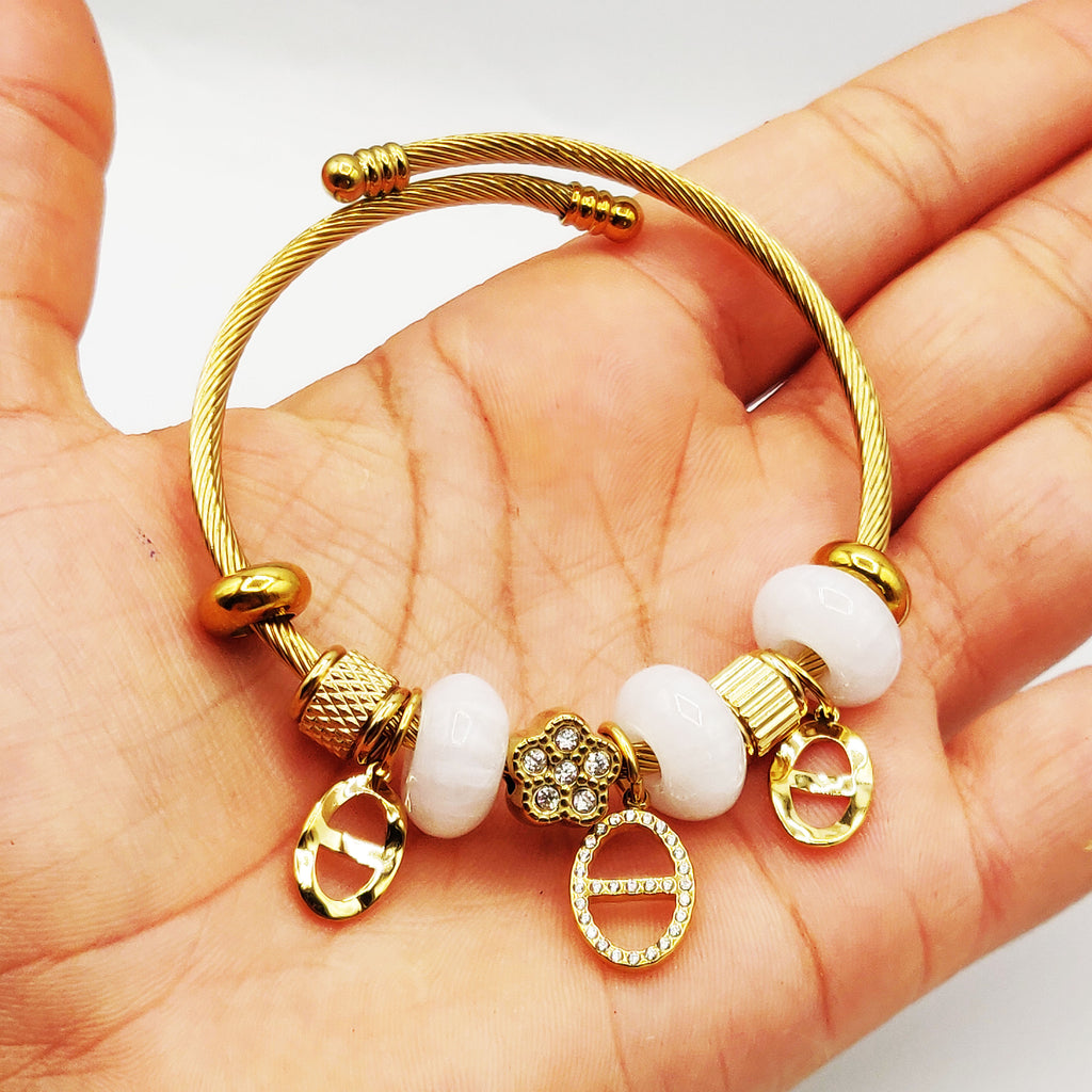 Bracelet Rigide Charmes H Luxe
