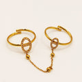 Bague Double H Luxe Reliées