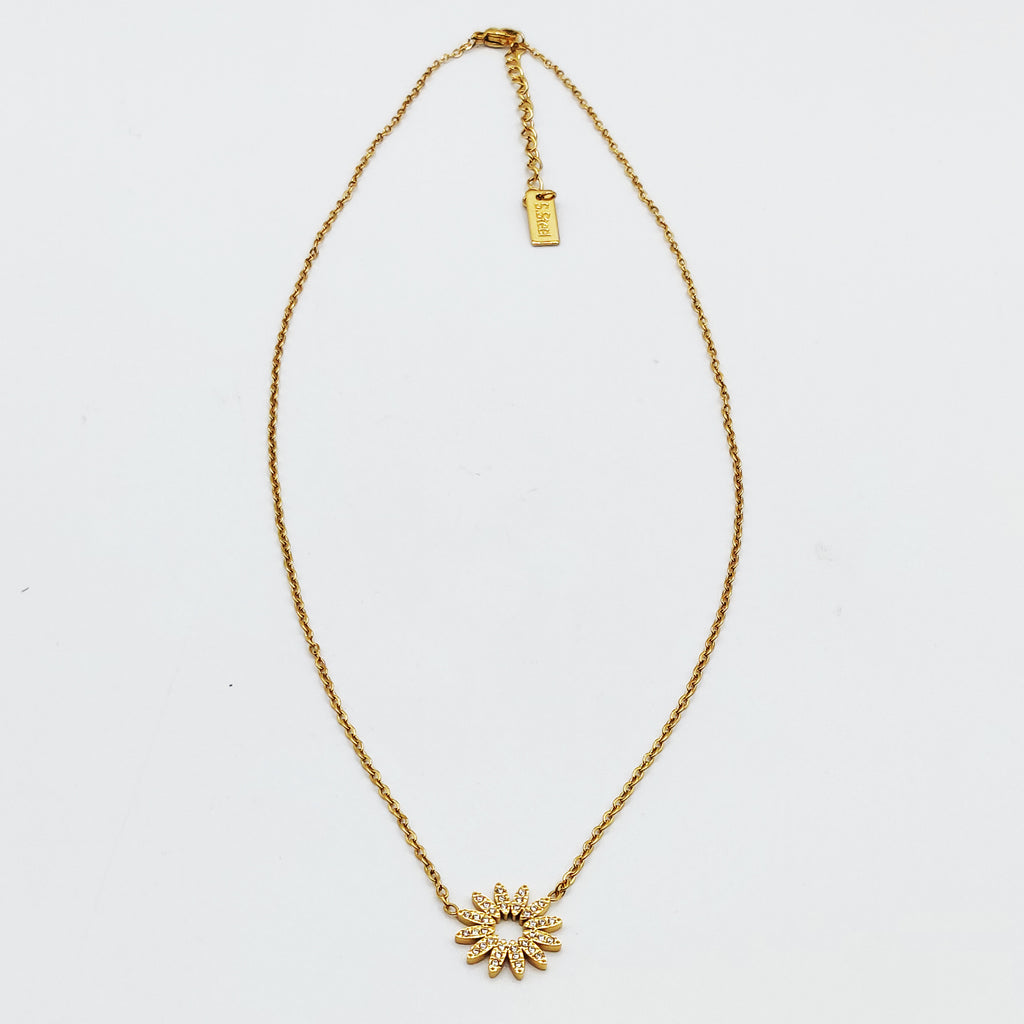 Collier Soleil Rayons Cristaux