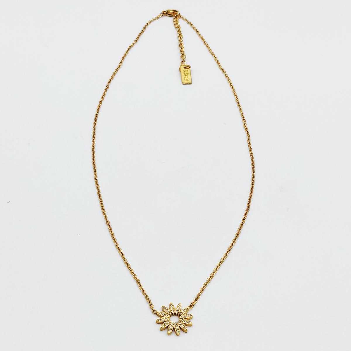 Collier Soleil Rayons Cristaux