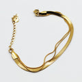 Bracelet Triple Mailles Luxe