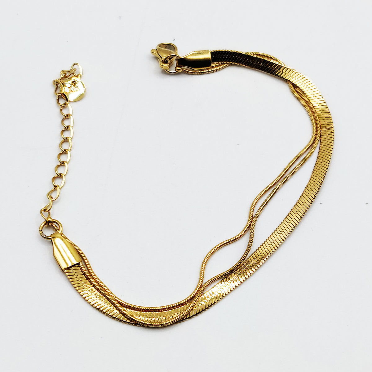 Bracelet Triple Mailles Luxe