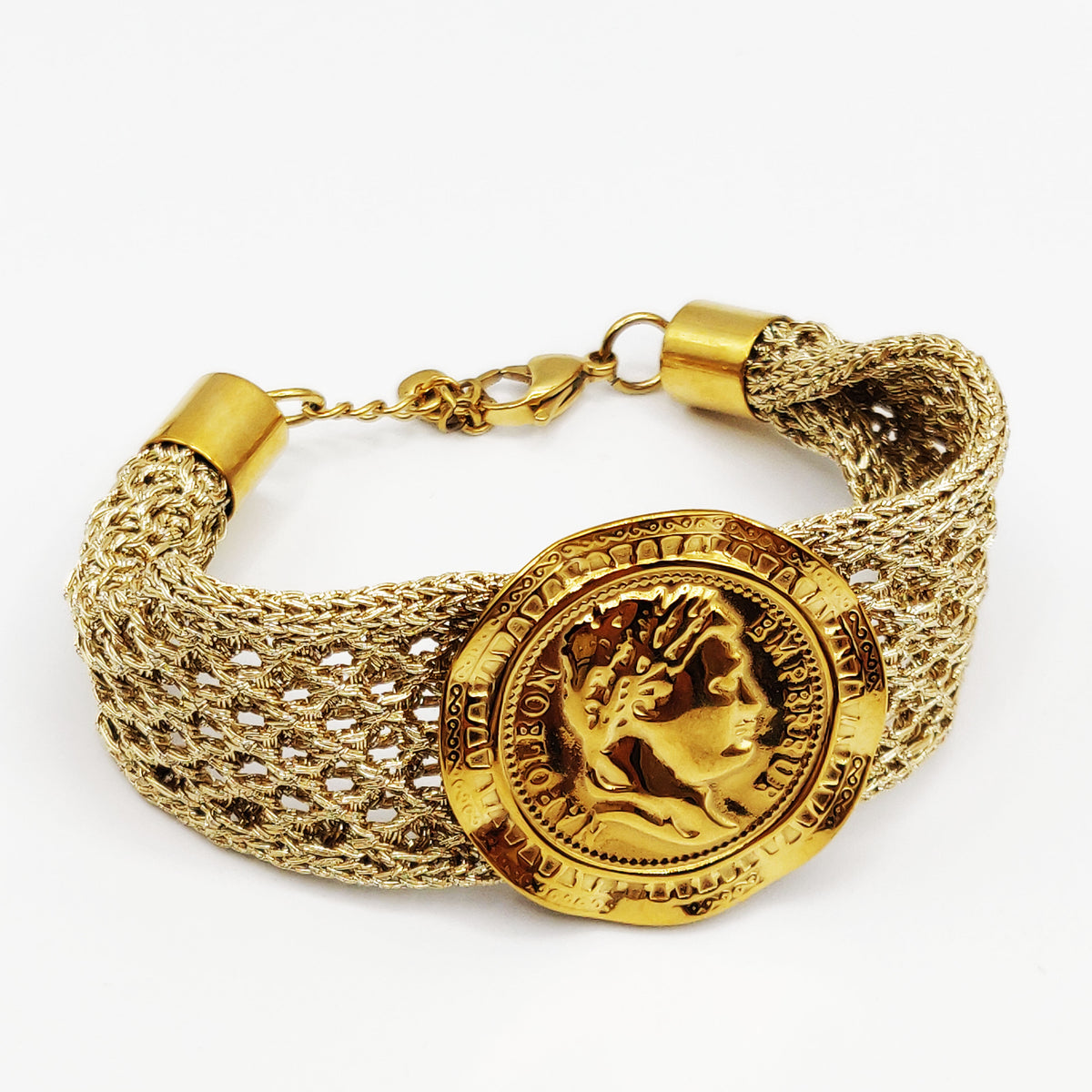 Bracelet Fils Tressés Napoléon Luxe