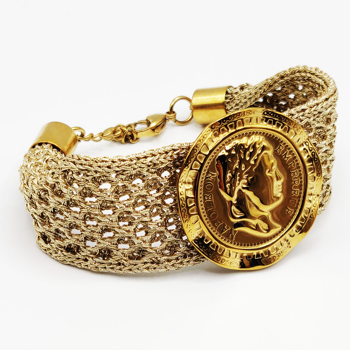 Bracelet Fils Tressés Napoléon Luxe