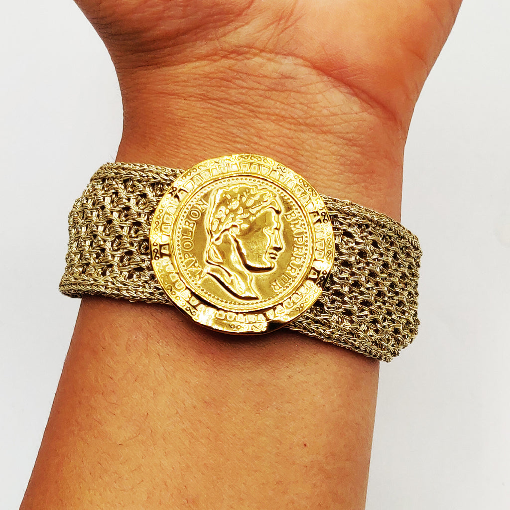 Bracelet Fils Tressés Napoléon Luxe