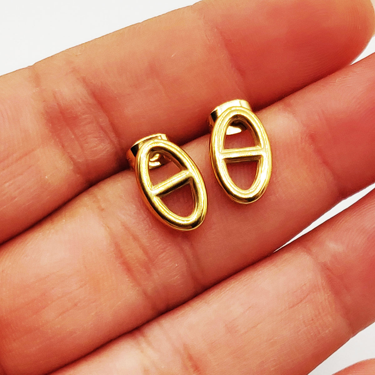 Boucles d'oreilles H Luxe Simples