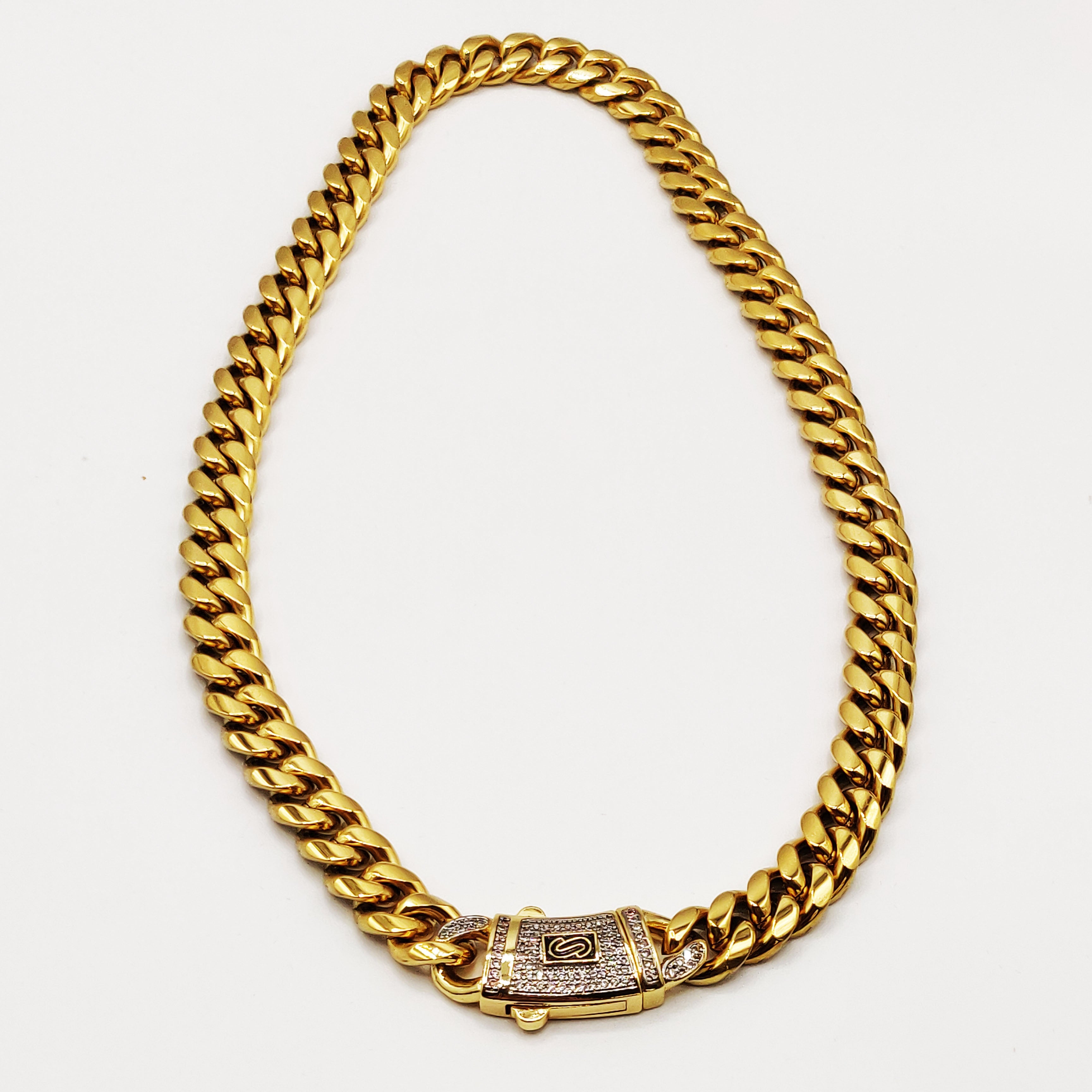 Collier Tresse Monte Carlo Luxe Premium Argenté