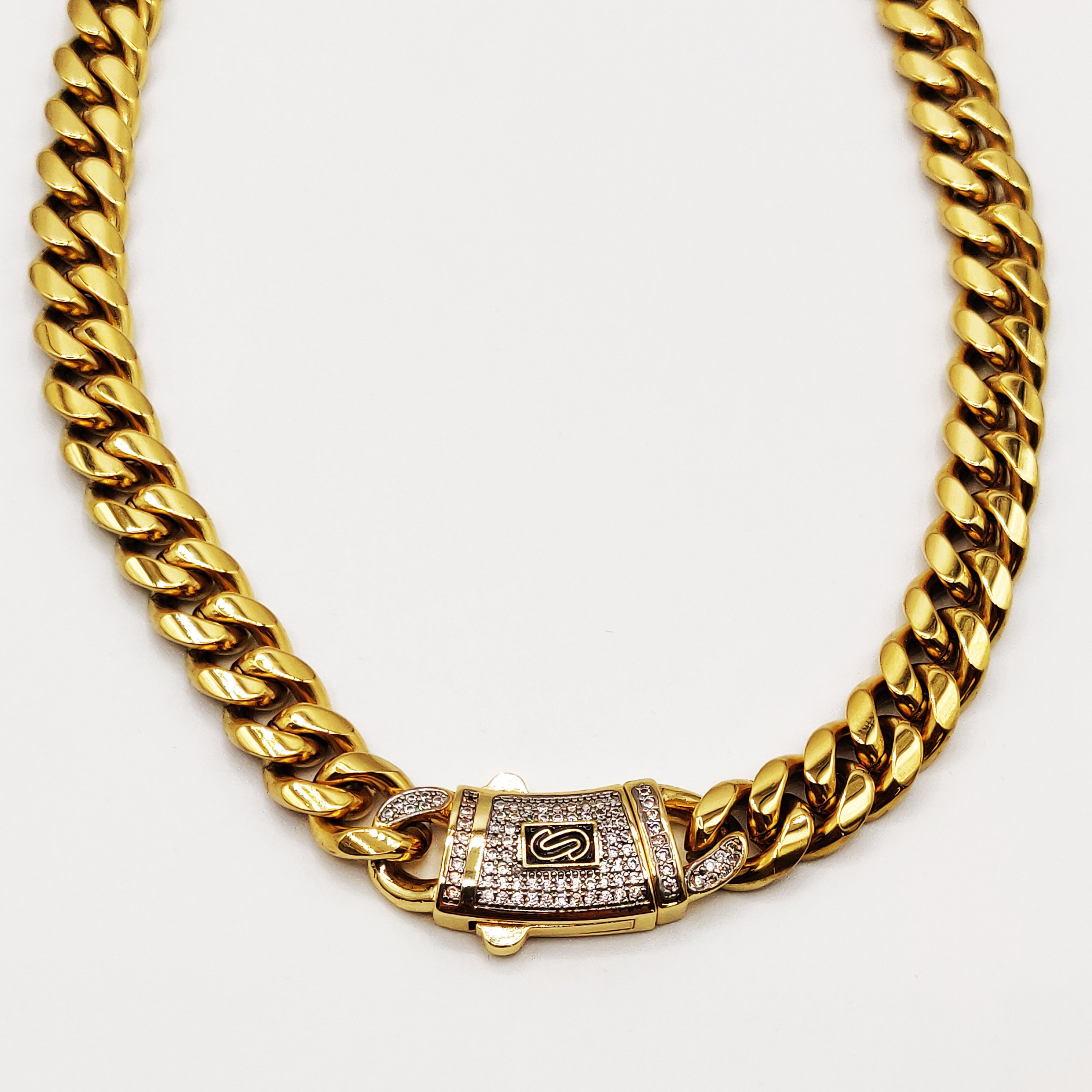 Collier Tresse Monte Carlo Luxe Premium Argenté