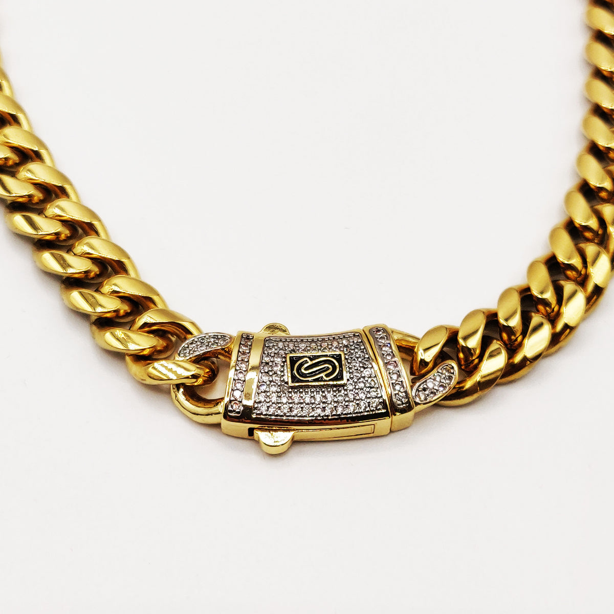 Collier Tresse Monte Carlo Luxe Premium Argenté