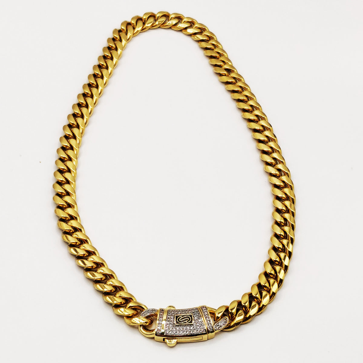 Collier Tresse Monte Carlo Luxe Premium Argenté
