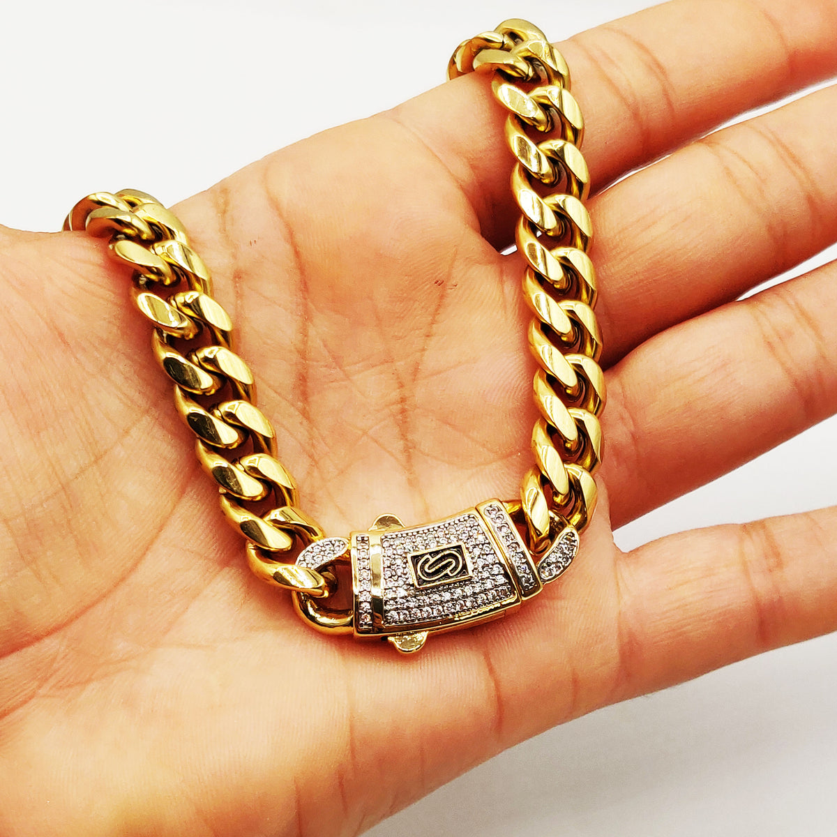 Collier Tresse Monte Carlo Luxe Premium Argenté