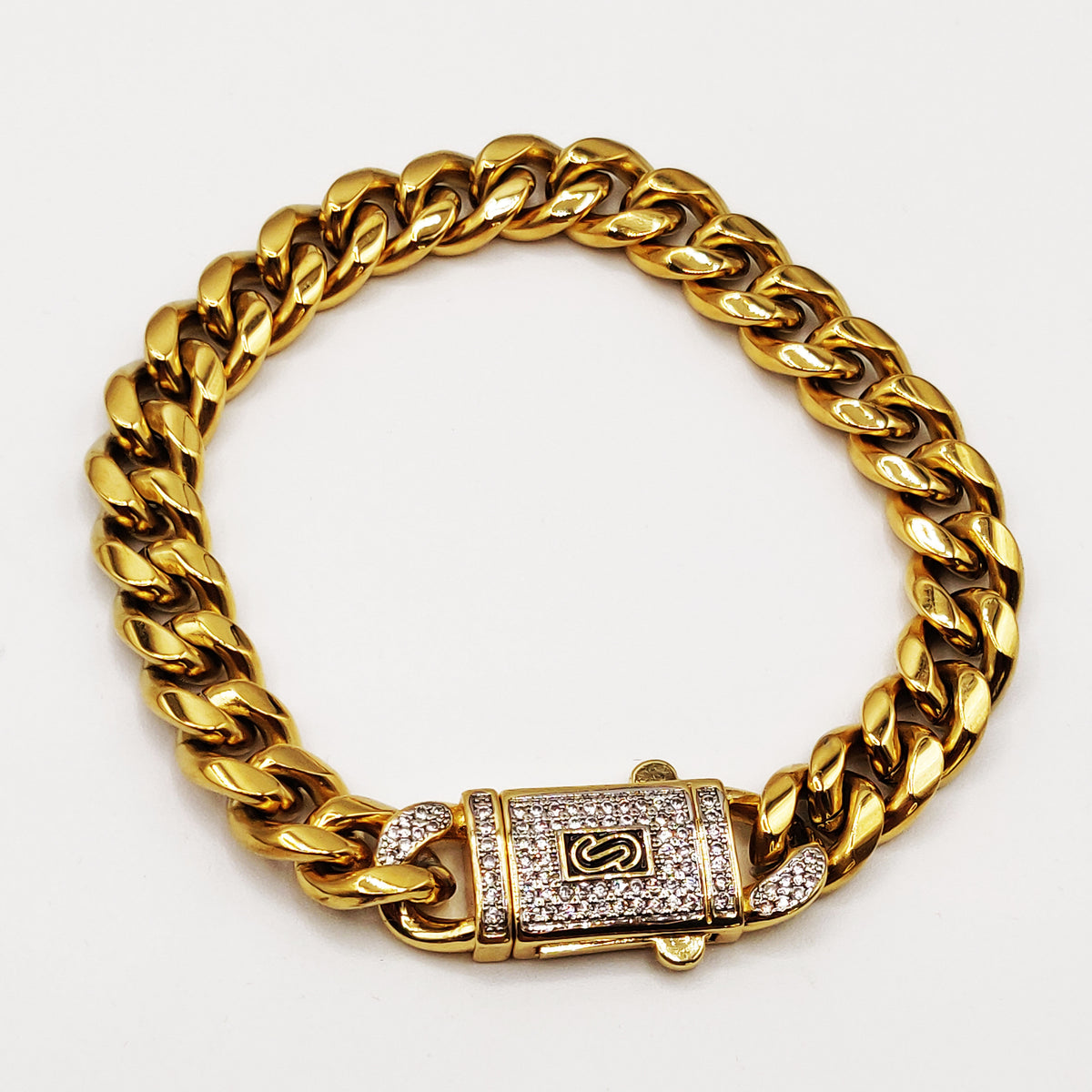 Bracelet Tresse Monte Carlo Luxe Premium Argenté