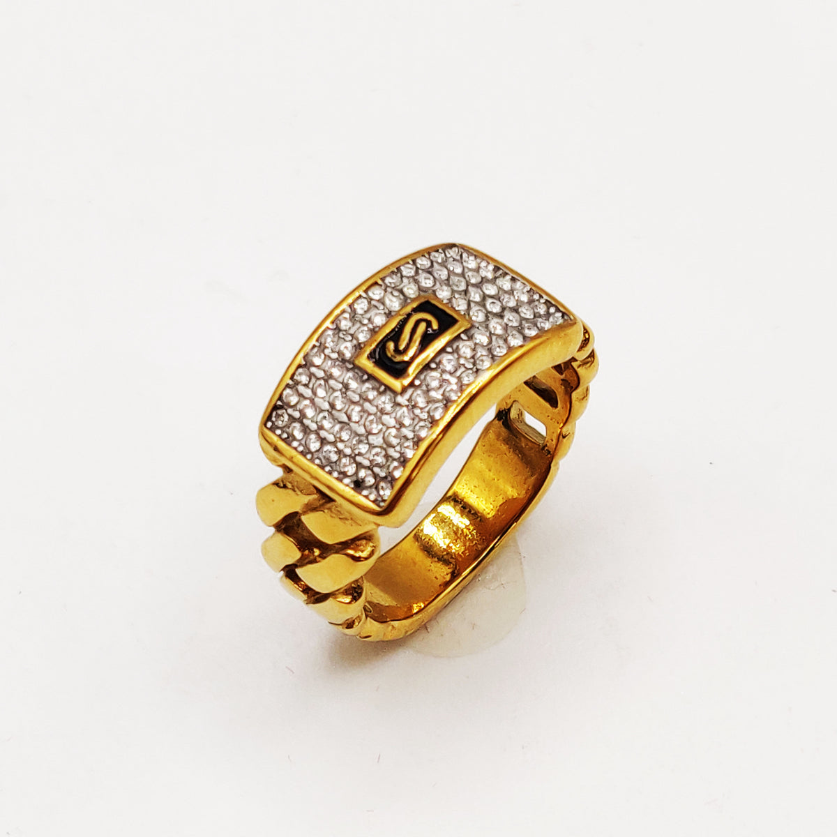 Bague Tresse Monte Carlo Luxe Premium Argenté