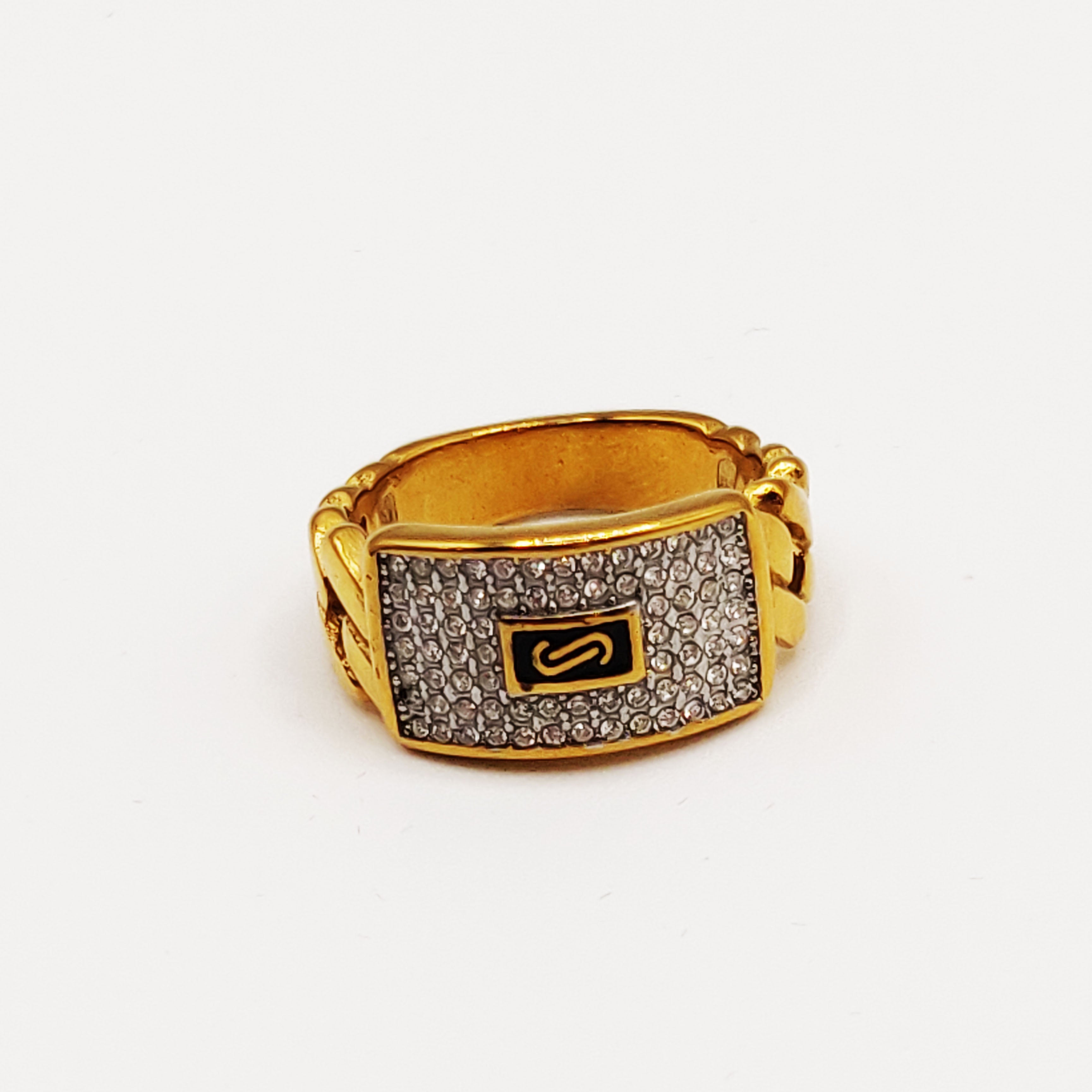 Bague Tresse Monte Carlo Luxe Premium Argenté