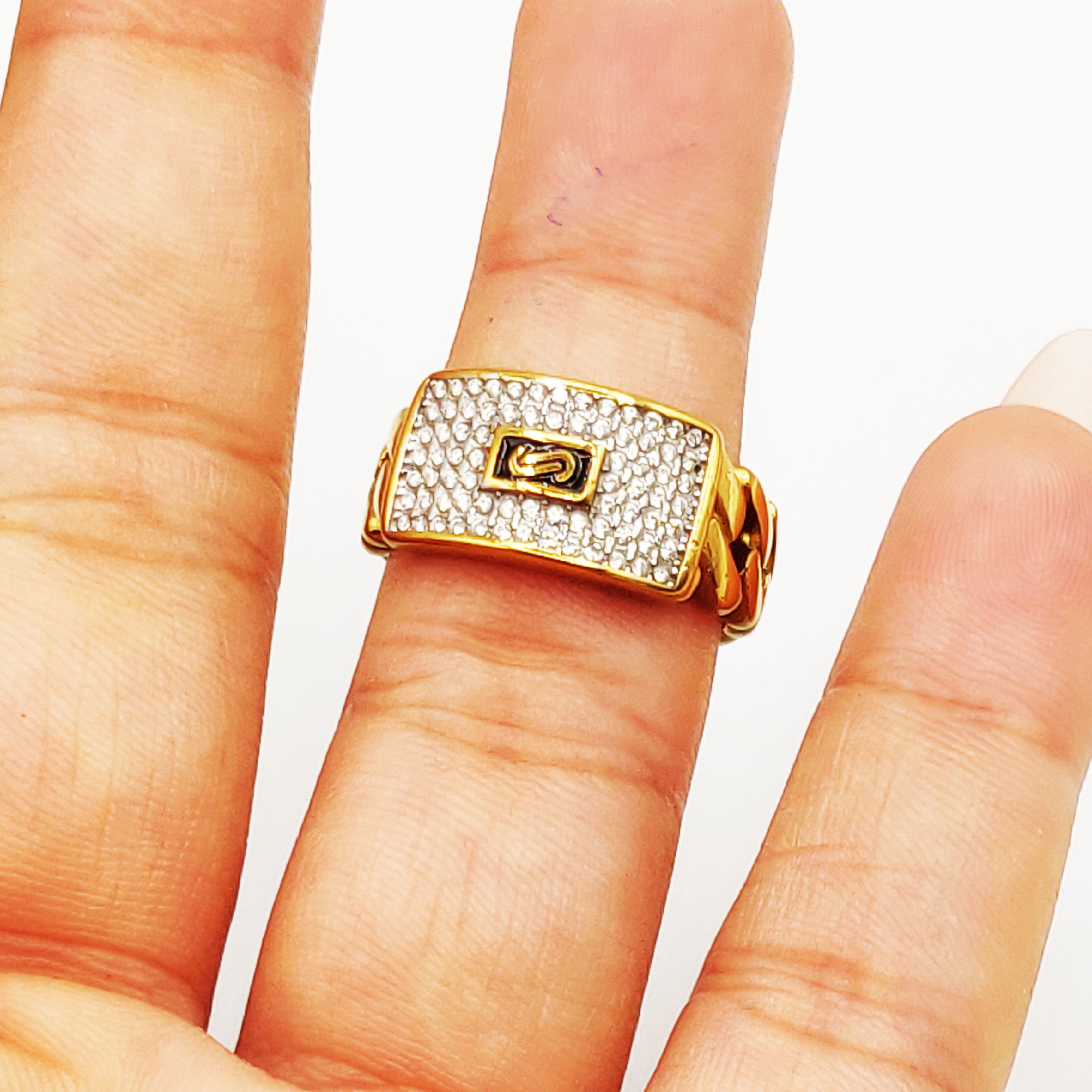 Bague Tresse Monte Carlo Luxe Premium Argenté