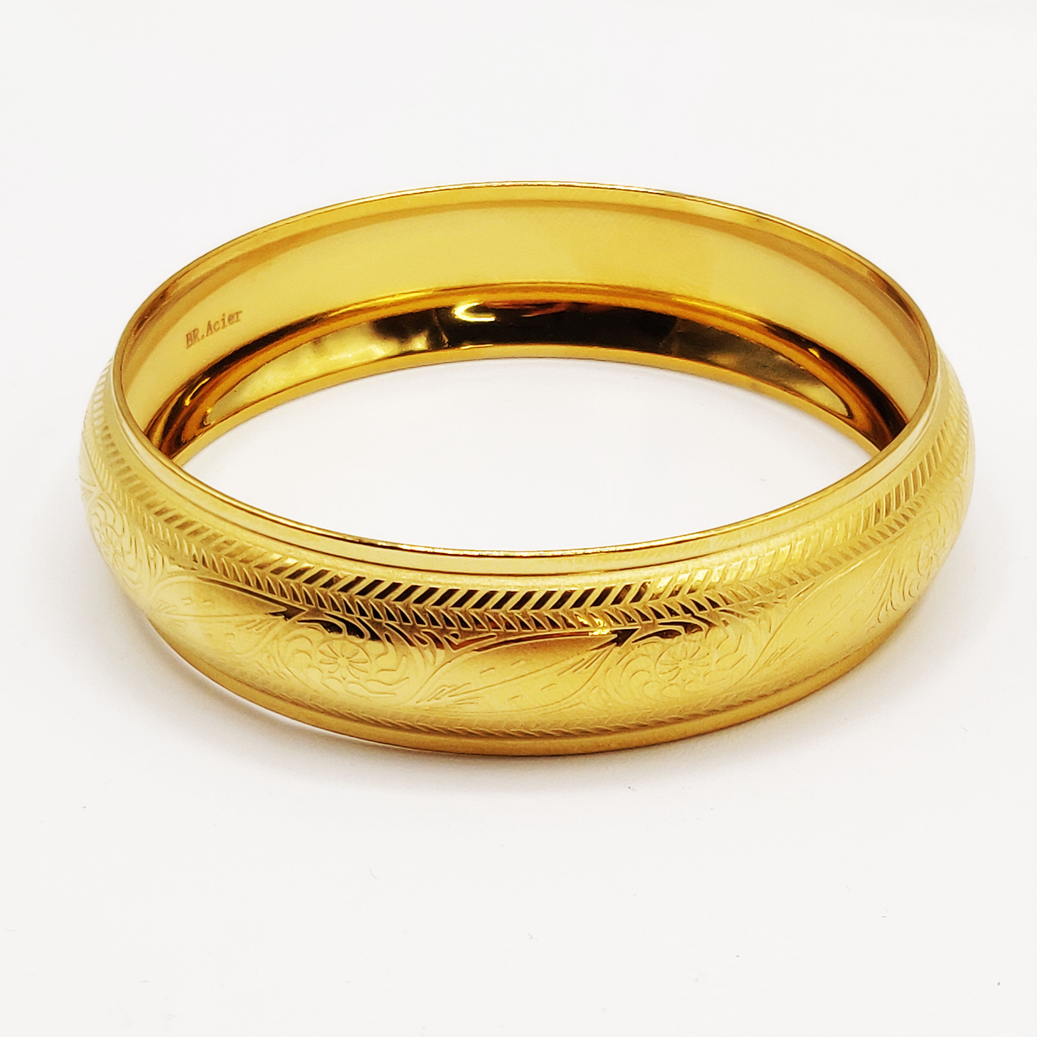 Bracelet Rigide Motifs Beldi Gravés Luxe