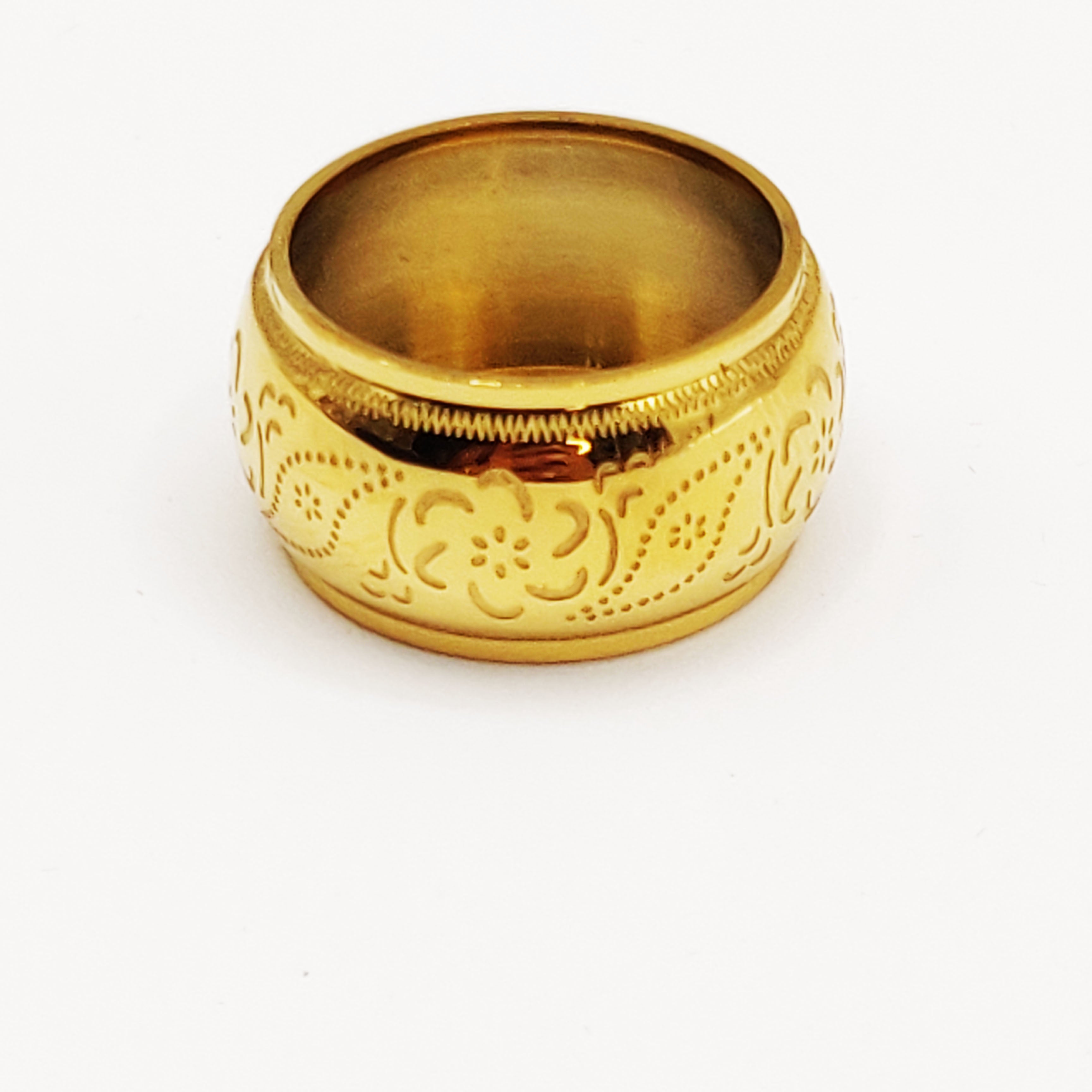 Bague Motifs Beldi Gravés Luxe