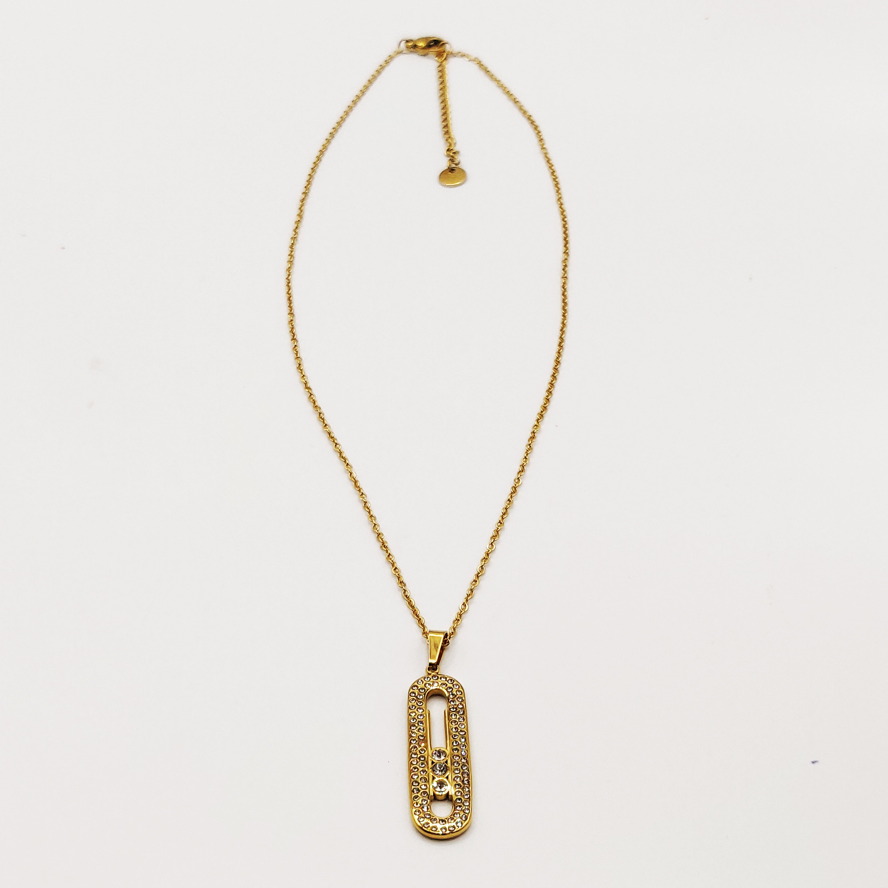 Collier Mexicain Double Barres Cristaux Luxe