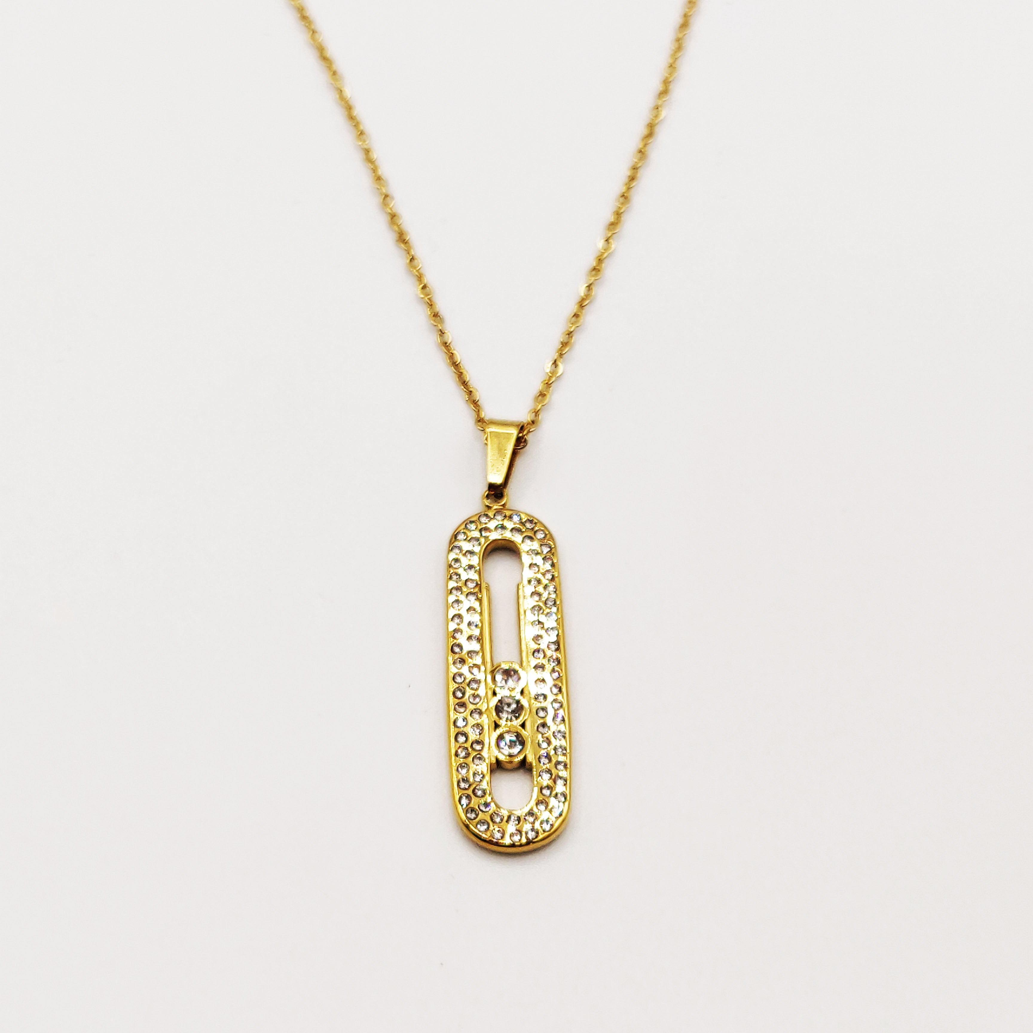 Collier Mexicain Double Barres Cristaux Luxe