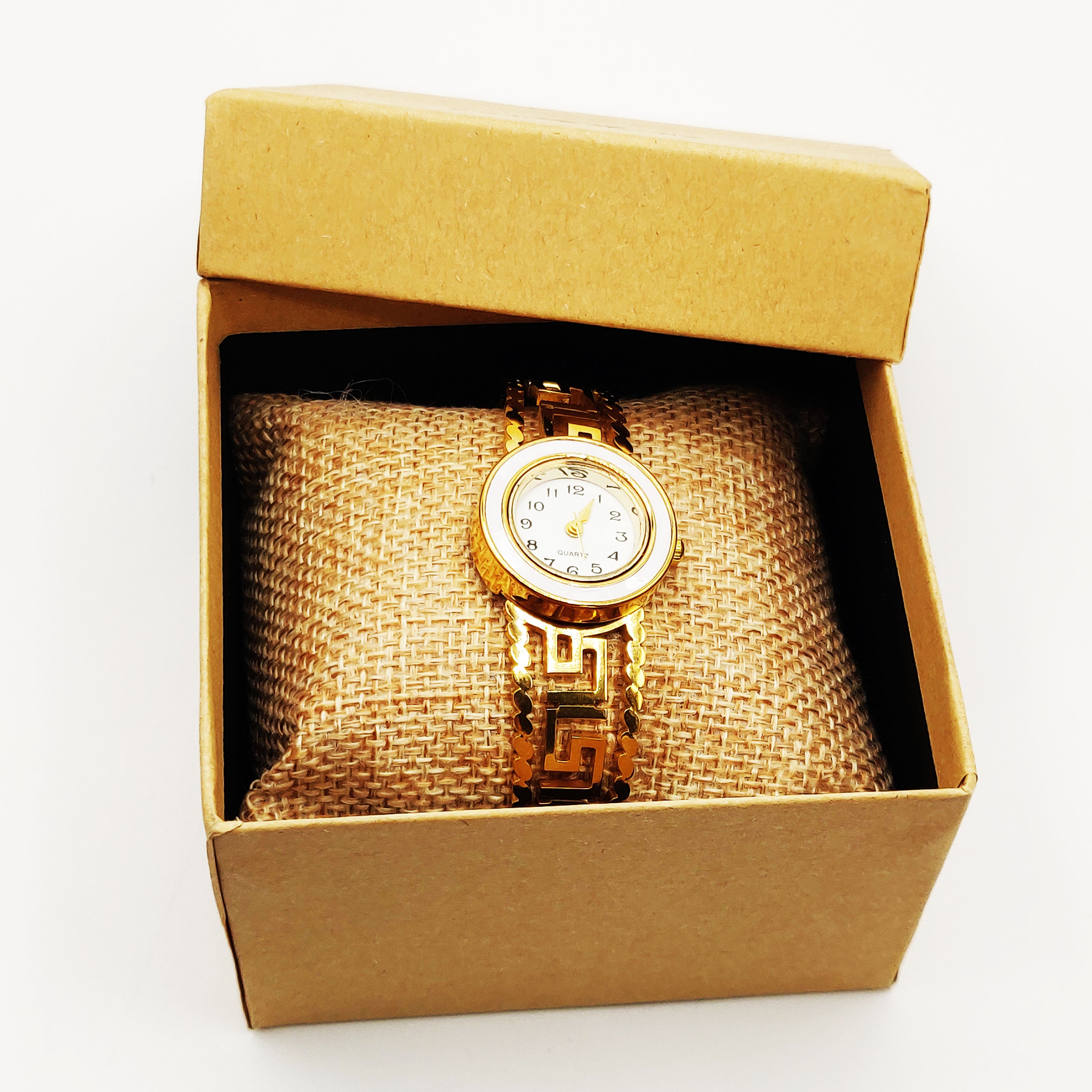 Montre Bracelet Rigide V Luxe Fond Blanc
