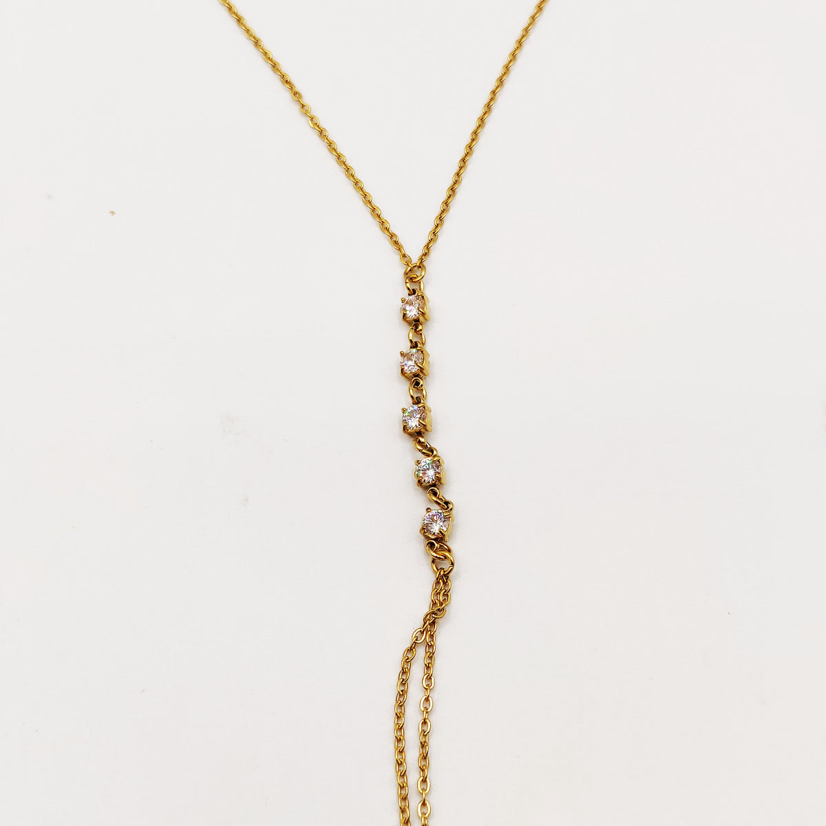 Collier / Chaîne de Corps Multi Cristaux Luxe