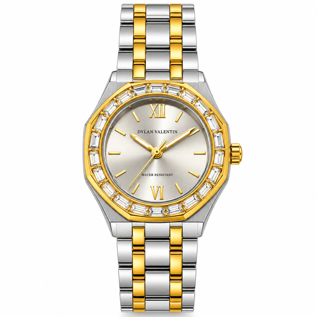 Montre Dylan Valentin DV115367 Fond Argenté