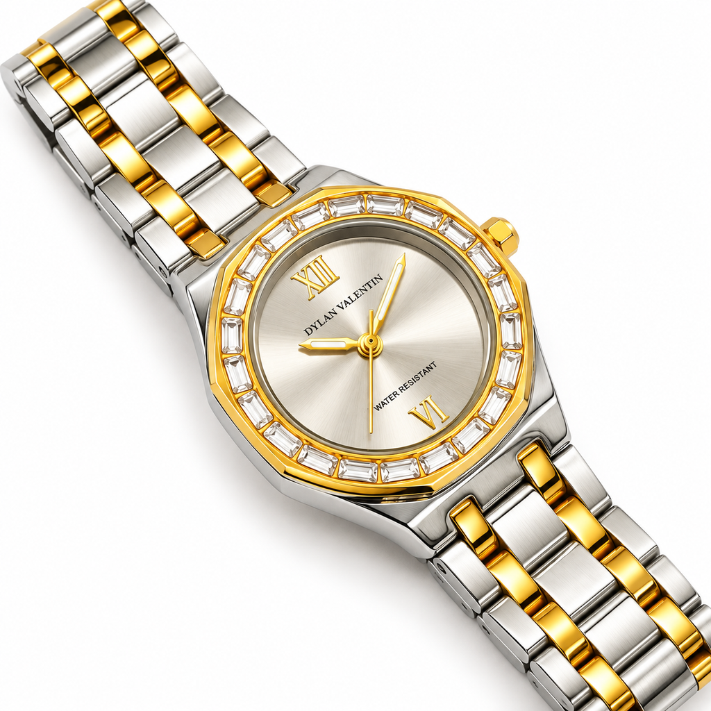 Montre Dylan Valentin DV115367 Fond Argenté