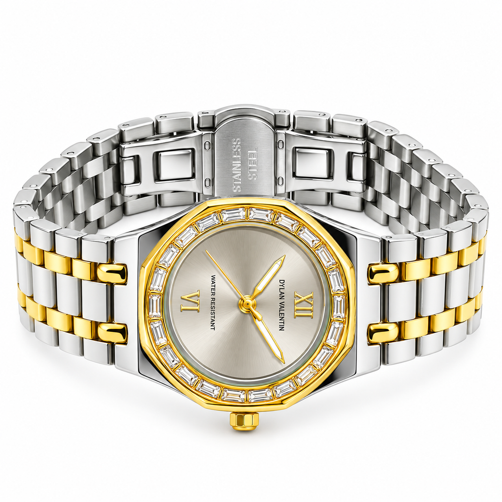 Montre Dylan Valentin DV115367 Fond Argenté
