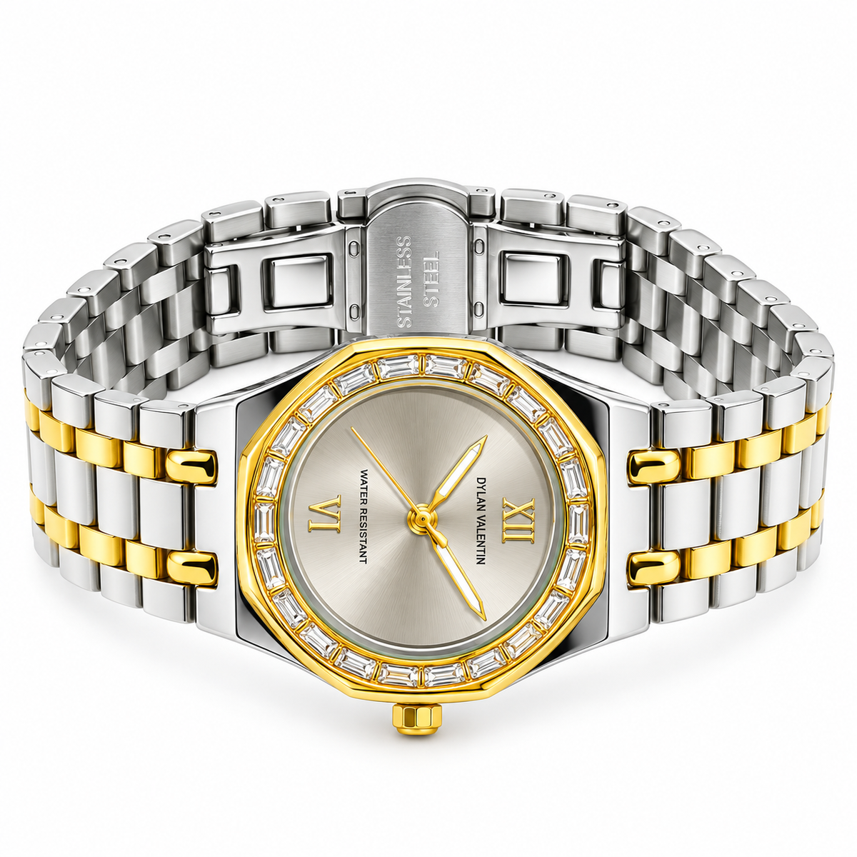 Montre Dylan Valentin DV115367 Fond Argenté