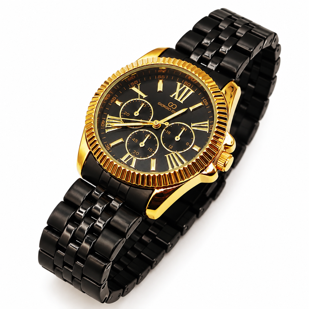 Montre HC EU6441 Fond Noir Bracelet Noir