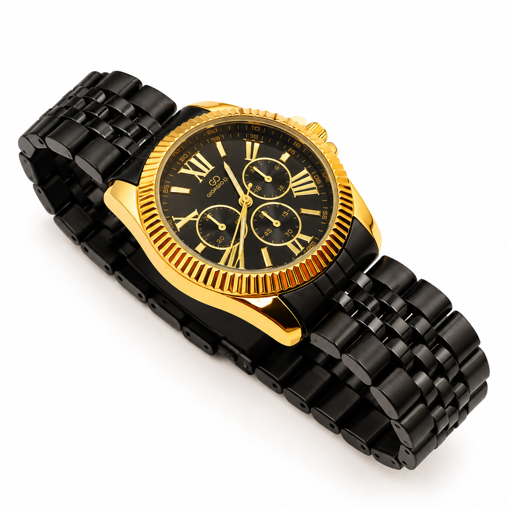 Montre HC EU6441 Fond Noir Bracelet Noir