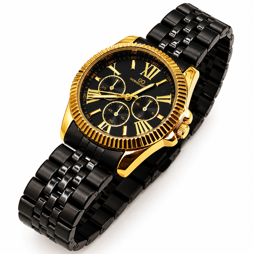 Montre HC EU6441 Fond Noir Bracelet Noir